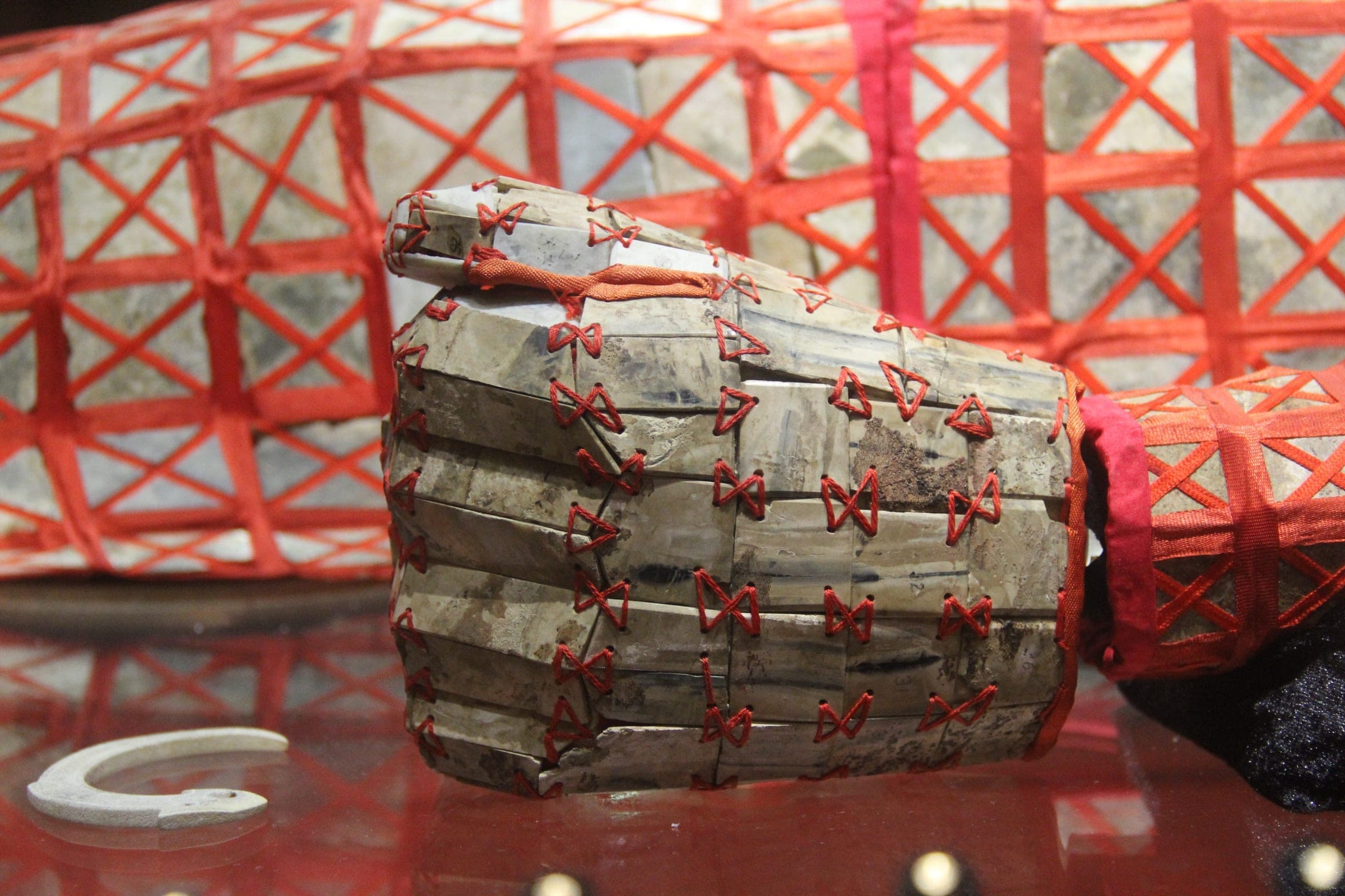 The jade burial suit of Zhao Mo, sewn from 2,291 jade plaques bound with silk thread, Nanyue King Museum, Guangzhou