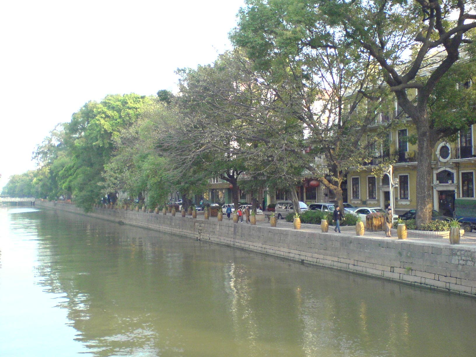 Shamian Island viewed from the Guangzhou mainland